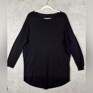 COS Black Tunic Sweater Size L